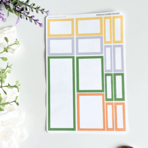 Spring Combo Boxes Stickers