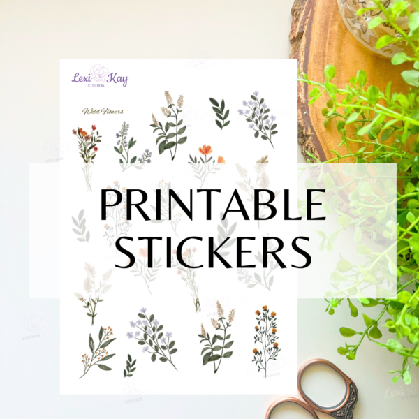 Wild Flowers printable Wild Flowers Printable