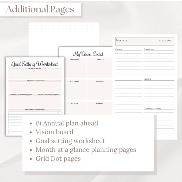 Planner Layout Planner Layout